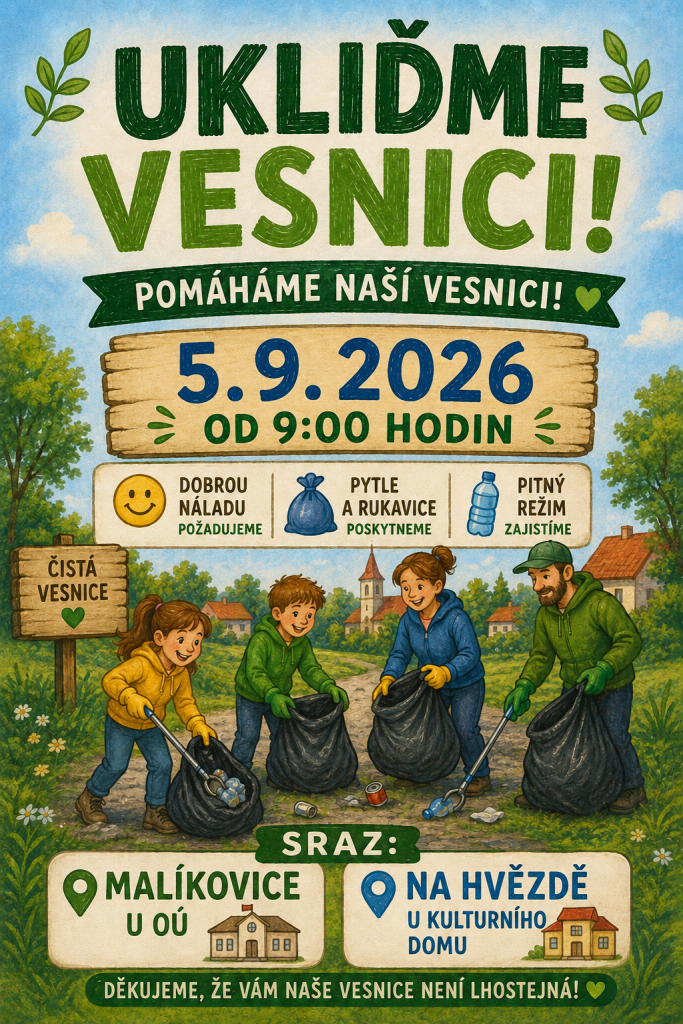 úklid v obci 